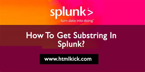 Jan 11, 2019 · Using Splunk: Splunk Search: Query substring of value stored in token; Options. Subscribe to RSS Feed; Mark Topic as New; ... Splunk, Splunk>, Turn Data Into Doing ... 